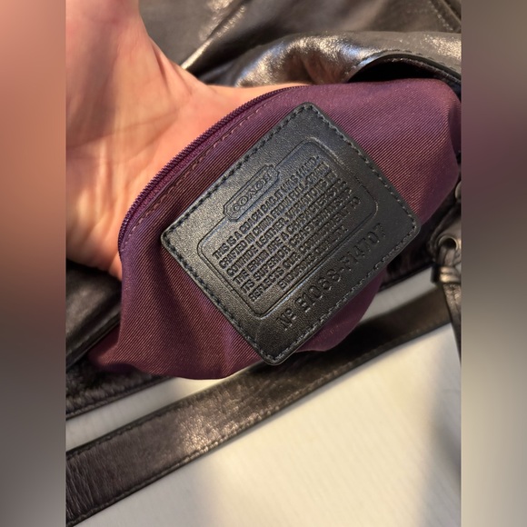 Coach Legacy West Zoe Hobo Bag EUC Bronze - Picture 6 of 11